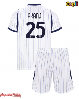 Inter Milan Manuel Akanji #25 Echipament de Fotbal Replică 2026-27 Copii Deplasare (+ Șorturi)